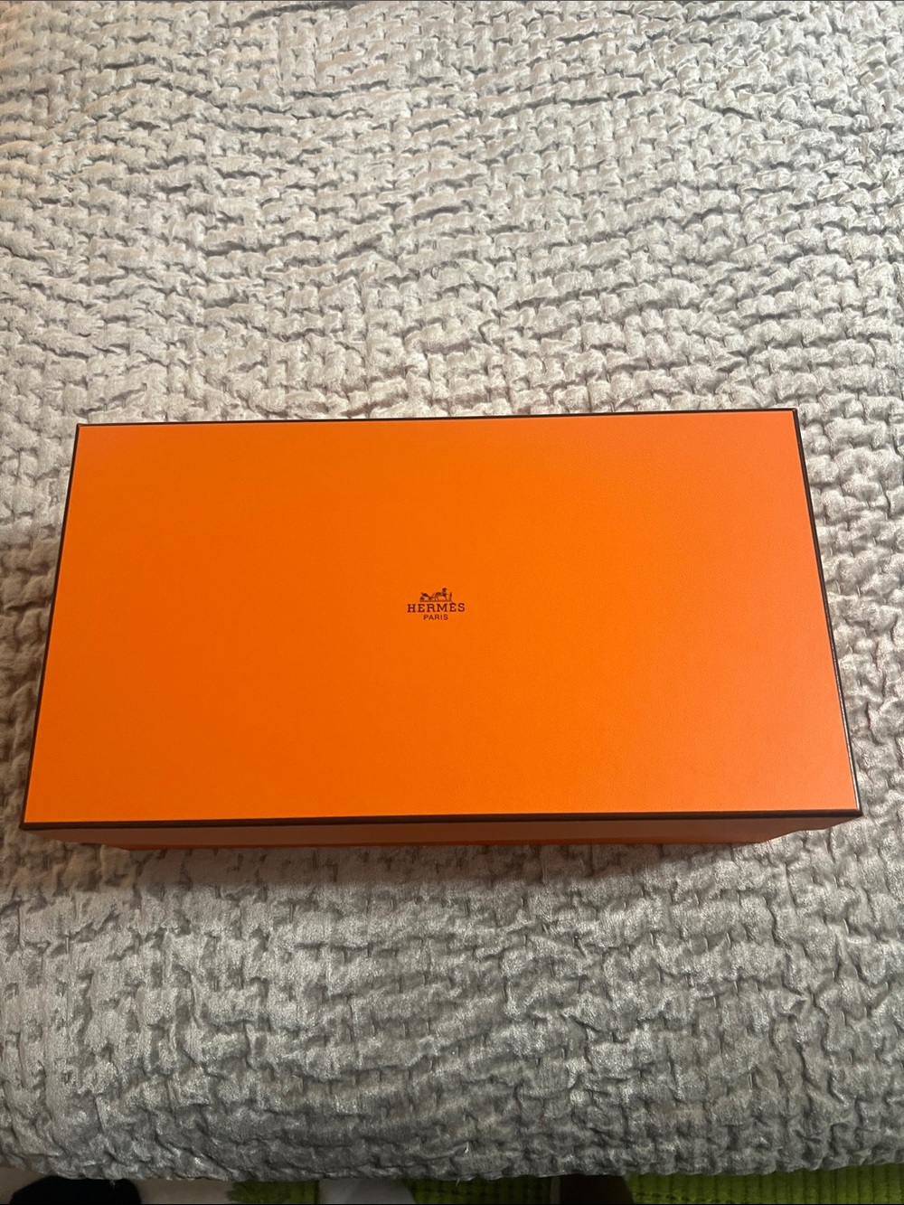 Hermes Orange Signature Box
